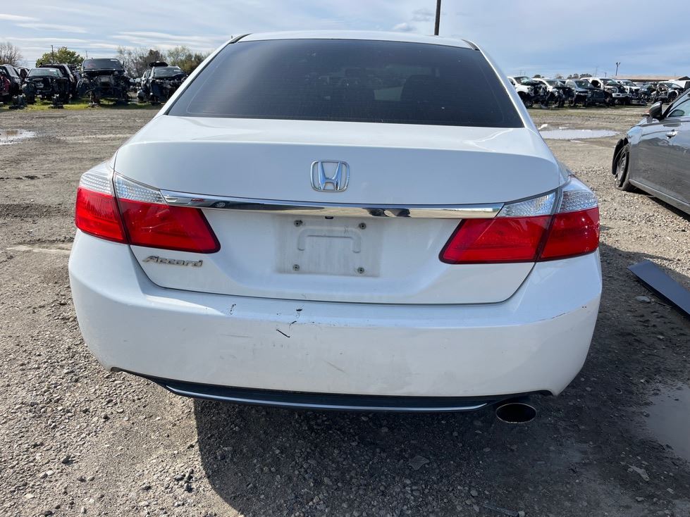 LEFT TAN FRONT HEADREST OEM 2014 HONDA ACCORD - Image 5