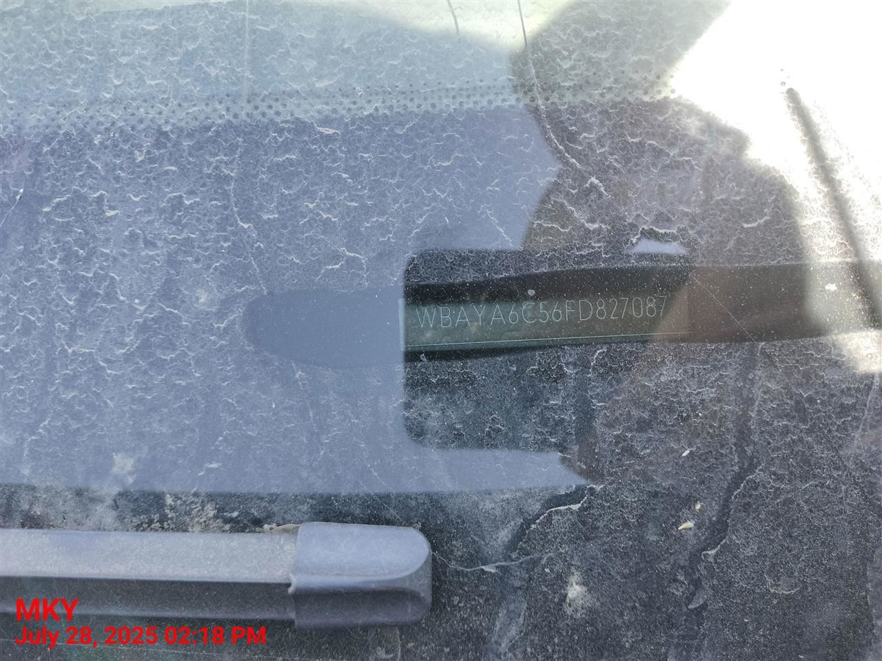 Benzeen AC EVAPORATOR HOUSI 64 11 9 242 607 2015 BMW 740I - Image 1