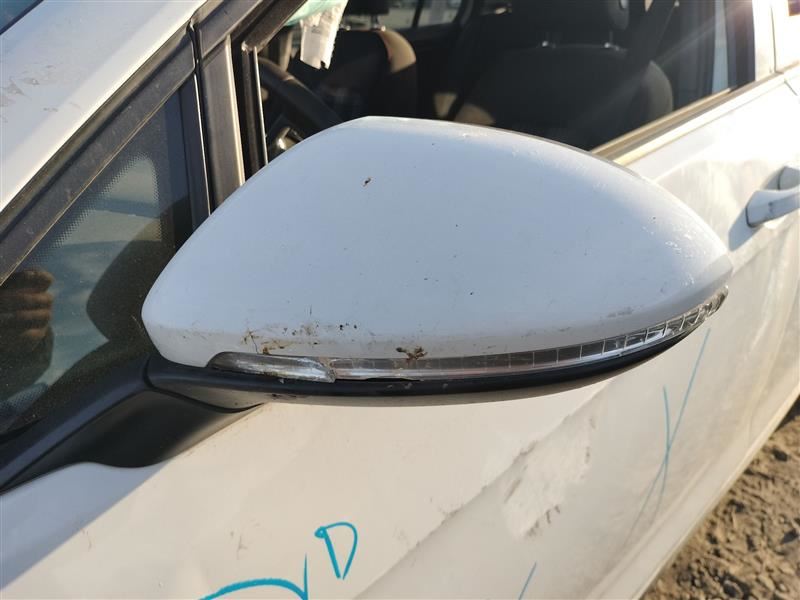 2015-2019   Volkswagen Golf GTI Left White Side View Mirror PWR 5GM8575079B9 OEM.   - Image 2