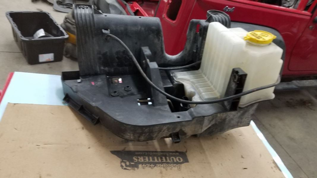 2015 Jeep Wrangler Washer Fluid Reservoir