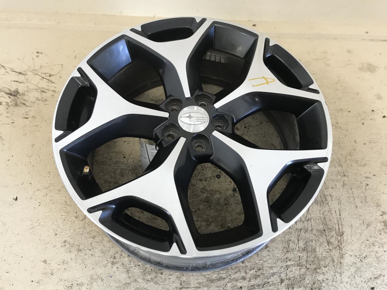 Wheel 18x7 Alloy 5 Y Spoke Machine Face Turbo Fits 14-16 FORESTER