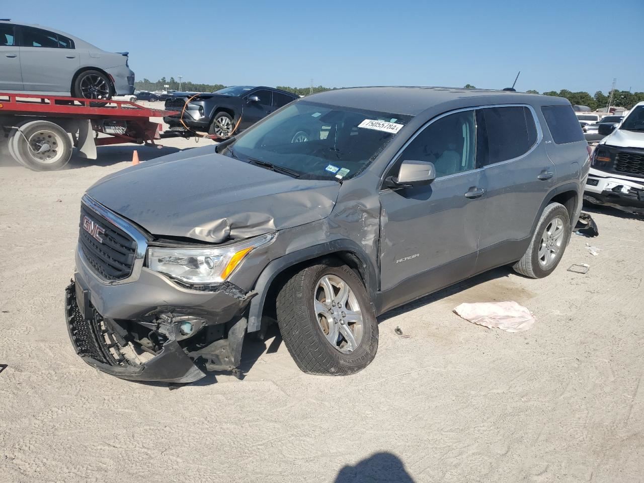 RIGHT BLK FRONT HEADREST OEM 2019 GMC ACADIA - Image 2