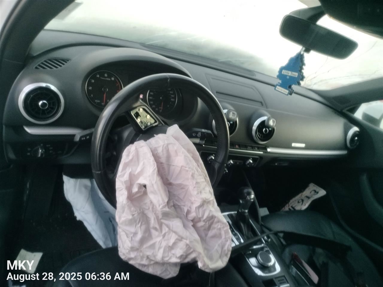 LEFT BLK REAR HEADREST OEM 2019 A3 AUDI 8V5 885 901 38M - Image 3