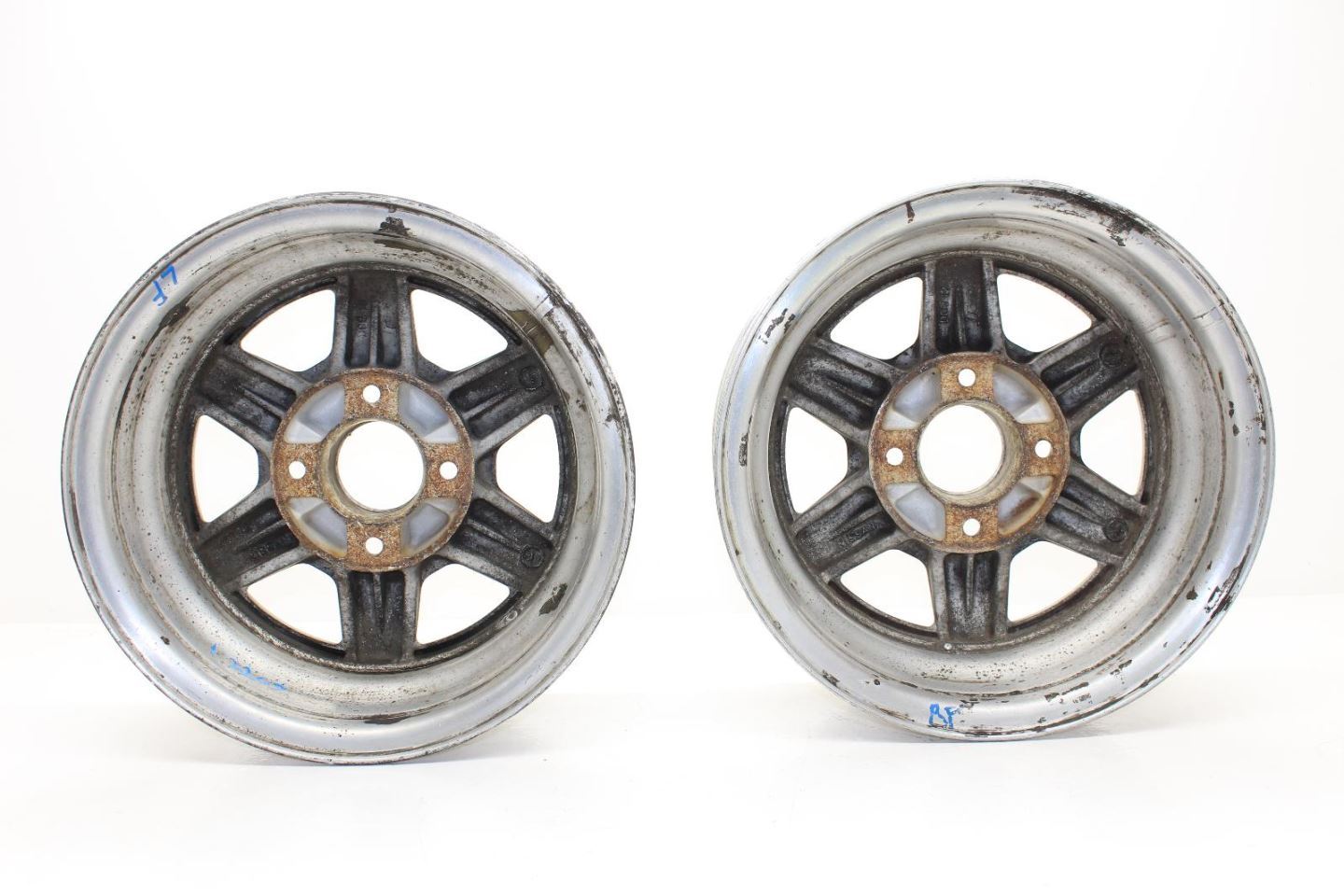 1981-1983 Nissan 280ZX Complete Set of 14x6 Inch 6 Spoke