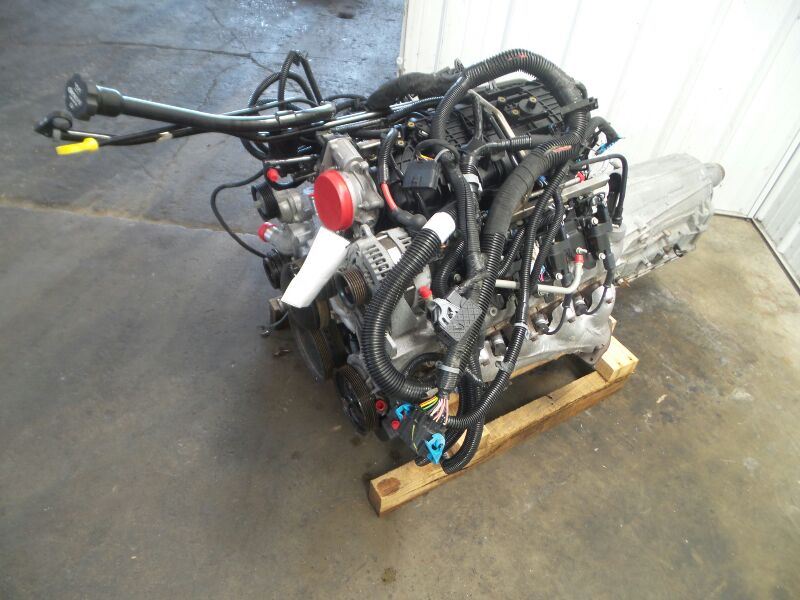 2017 CHEVY 6.0L ENGINE LIFTOUT L96 ENGINE W/ 6L90 TRANSMISSION 492217 ...