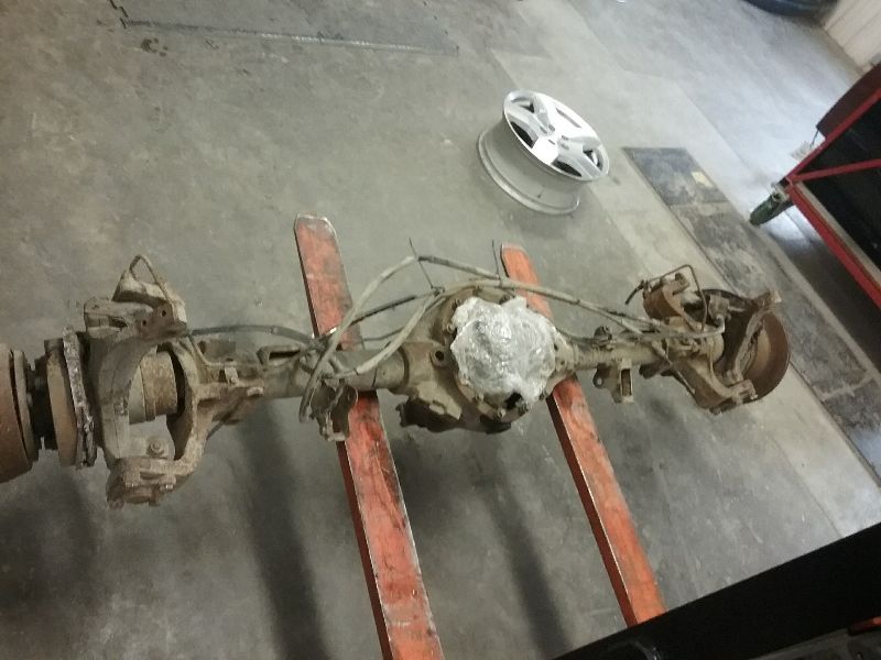 Rear Axle Extended Cab With Quadrasteer Fits 0205 SIERRA 1500 PICKUP