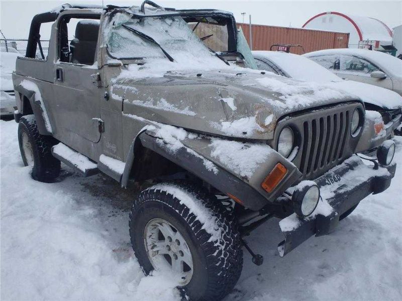 Used 2004 Jeep Wrangler Rear Body Quarter Panel Assembly Left Unl