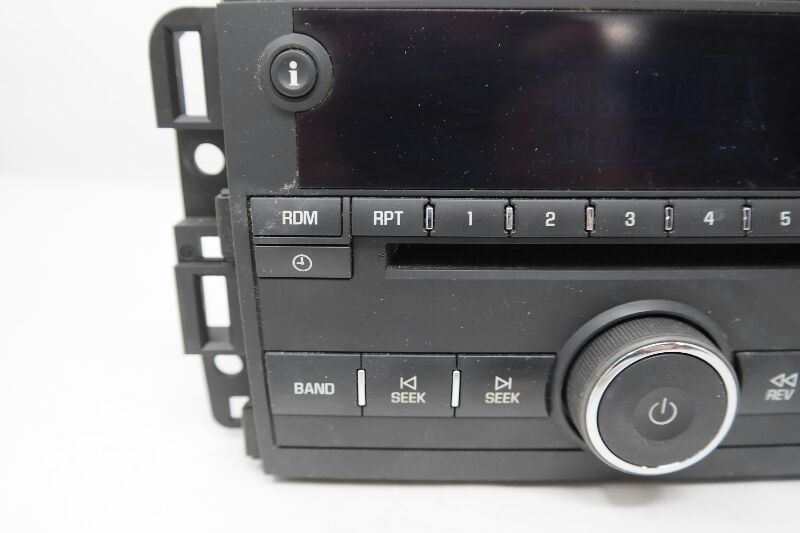 Audio Equipment Radio Vin W 4th Digit Limited Opt U1c 09 16 Chevy Impala Ebay