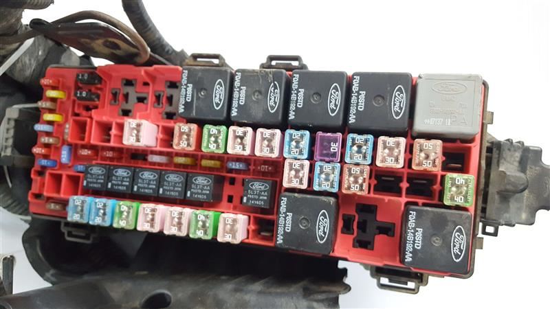 Complete Engine Wiring Harness With Fuse Box OEM 2008 Ford F250 6.4L