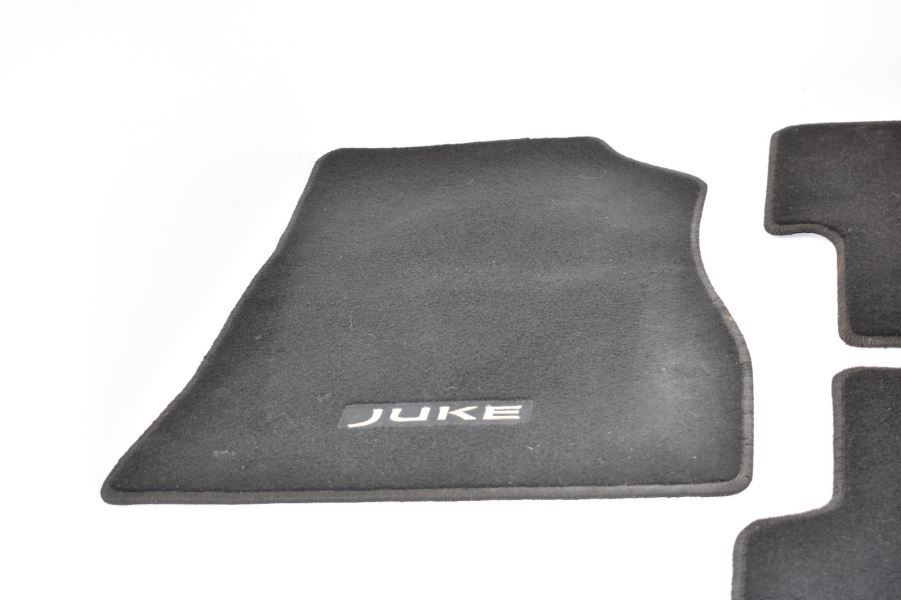 20112017 NISSAN JUKE INTERIOR FLOOR MATS SET OF 4 BLACK CLOTH eBay