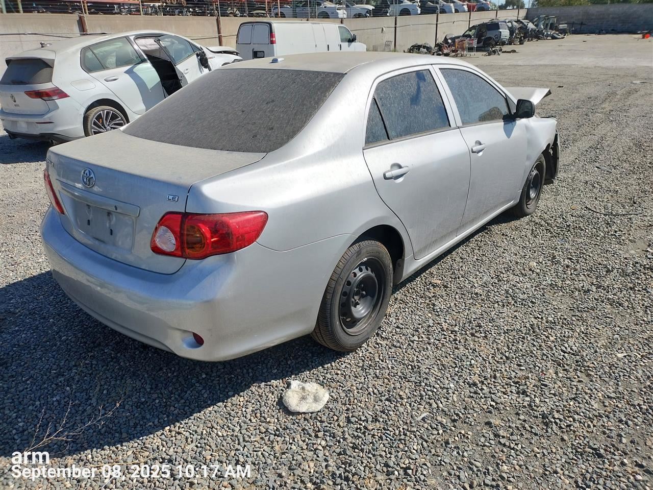 STEERING COLUMN OEM 09-13 TOYOTA COROLLA 1YR WRNTY 4525002820 - Image 5