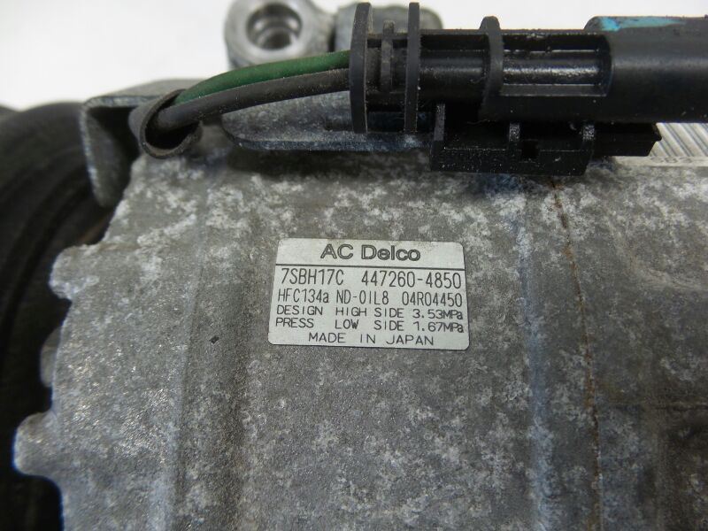 AC   Compressor Control Valve And Pigtail Bracket Fits 12-15 EQUINOX 480721