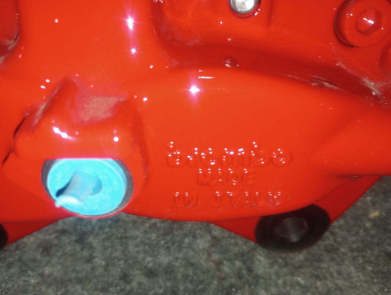 17-24 Camaro 1LE Driver Left Rear Brembo 4 Piston Brake Caliper