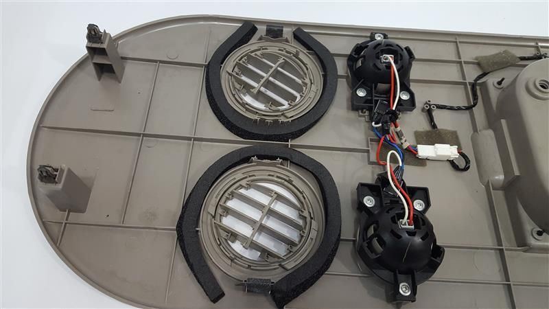 Complete Roof Console w/ DVD Player Screen OEM 06 07 Nissan Armada