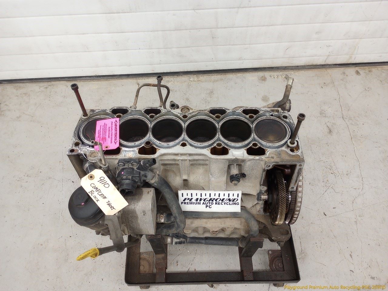 ボルボ、希少Volvo B6304Tエンジン用ヘッドカバー他６点セット Volvo XC60 Engine Short Cylinder Block 3.0L 6 Cylinder Fits