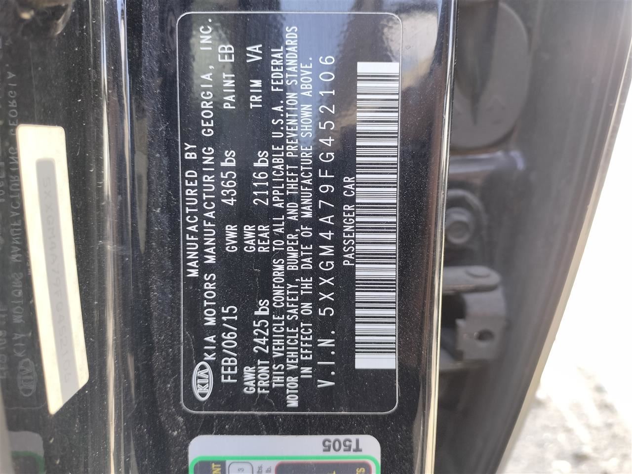 DASH WIRE HARNESS 2015 KIA OPTIMAKIA - Image 1