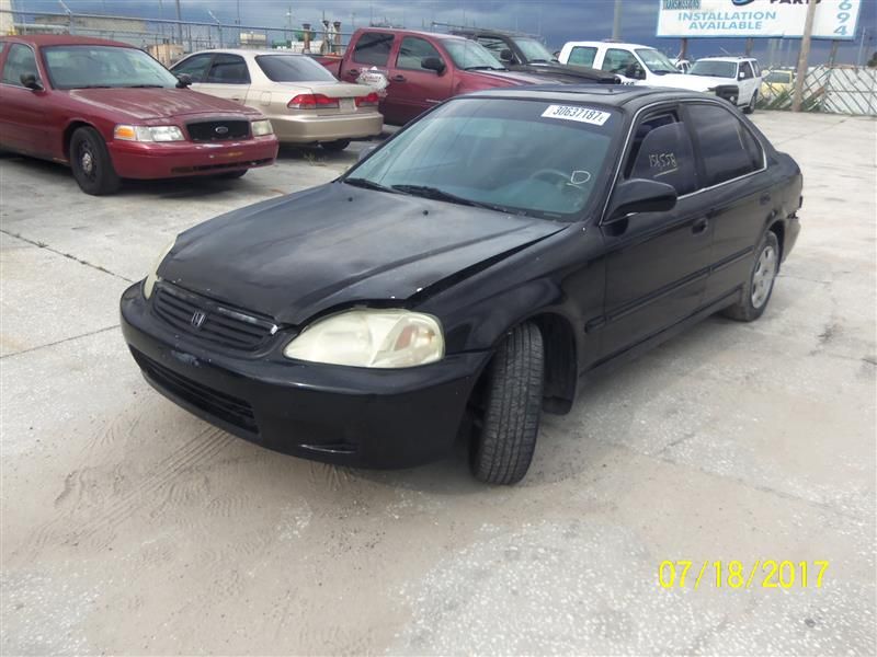 Used 2000 Honda Civic Cooling And Heating Ac Compressor (sanden M