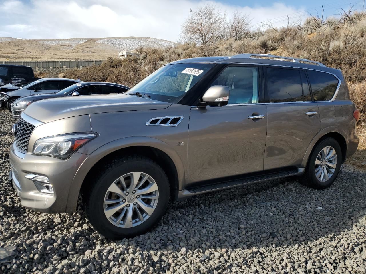 PASSANGER ROOF AIR BAG K85P05ZA0A 2015-2020 INFINITI QX80 - Image 2