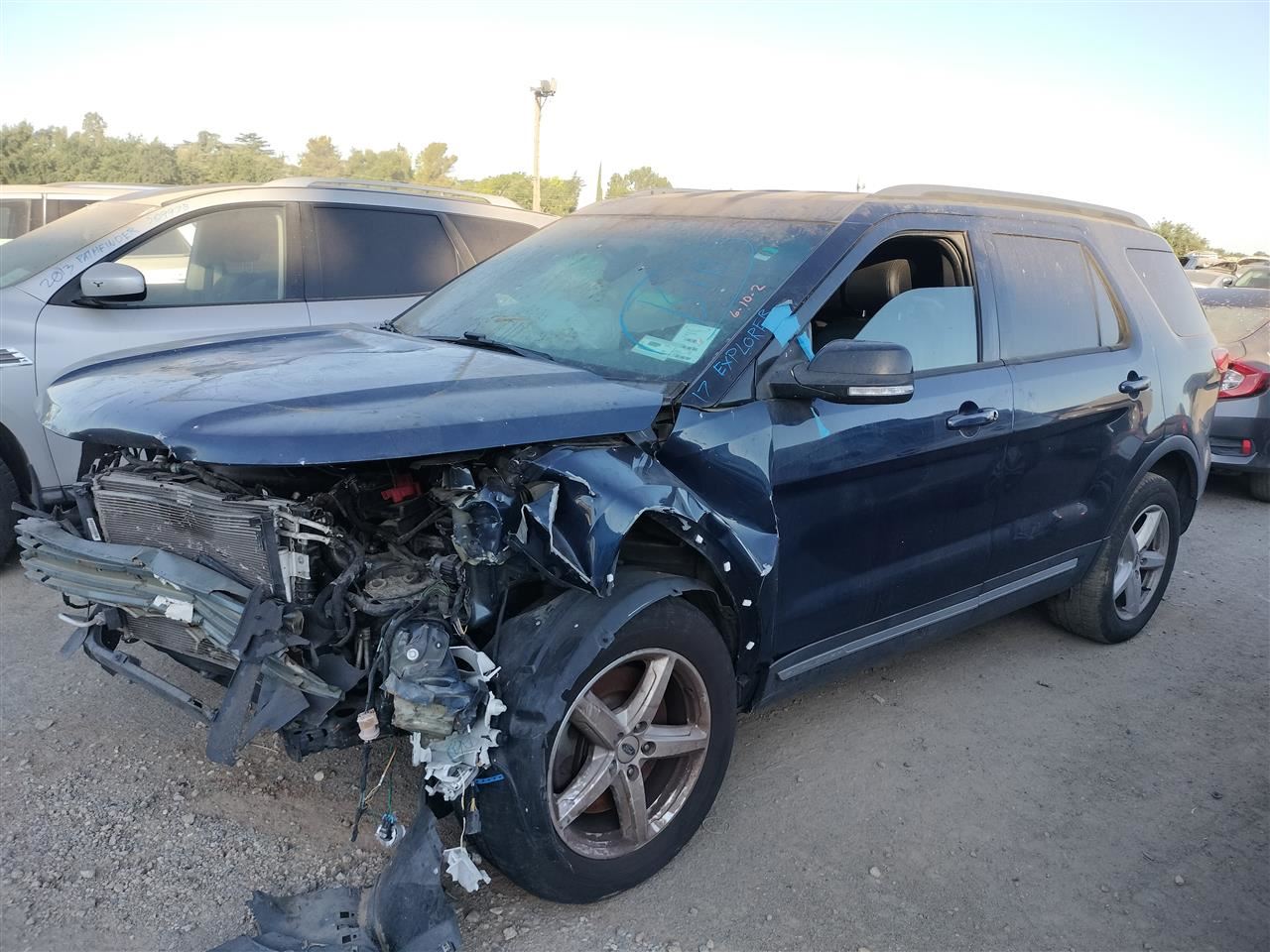 LEFT FRONT SPINDLE KNUCKLE OEM 11-19 FORD EXPLORER BB5Z3K186A - Image 2