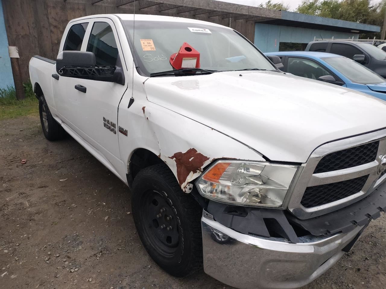 LEFT GRY FRONT HEADREST OEM 2017 DODGE RAM1500 - Image 3