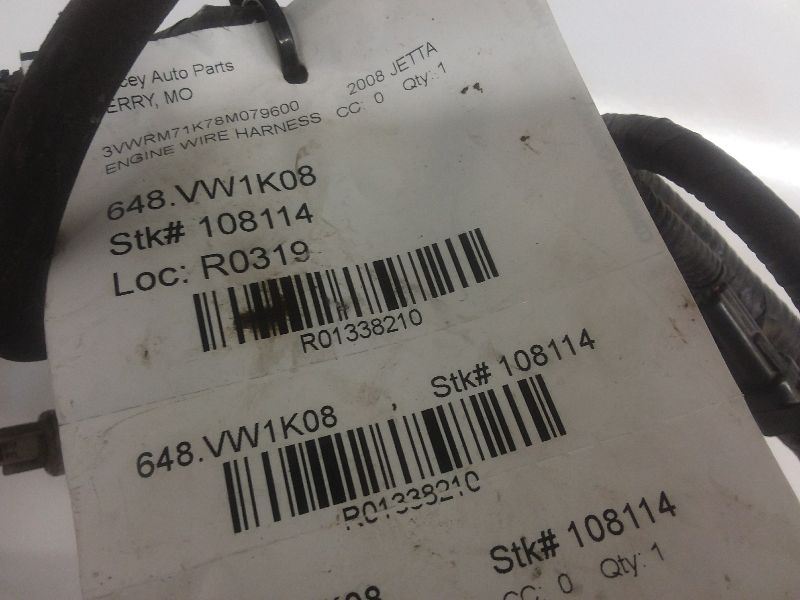 2005-2010 Volkswagen Jetta Engine Wire Wiring Harness Sedan Gen 5 SE | eBay