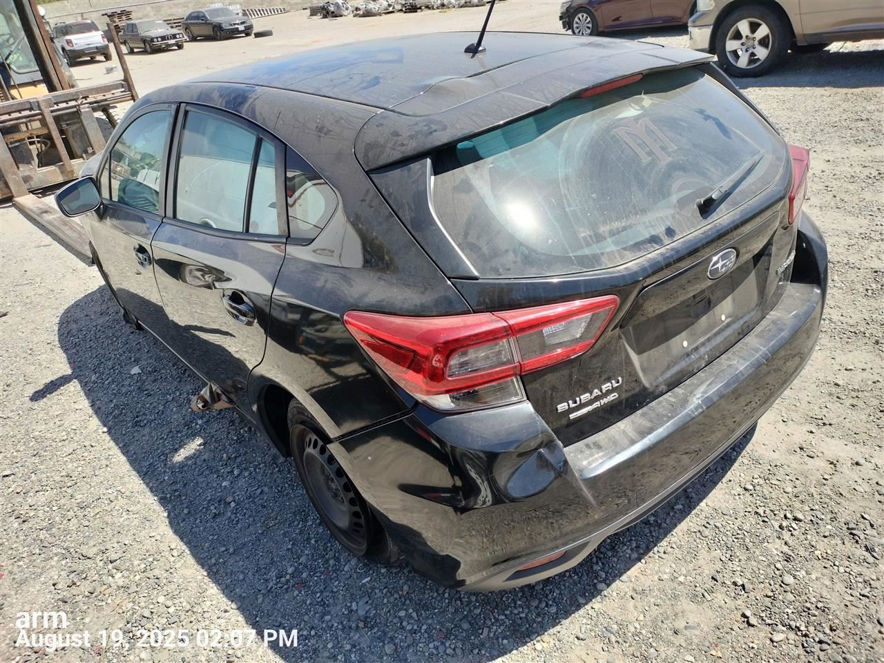 RIGHT FRONT WIPER ARM OEM 2021 SUBARU IMPREZA 86532FL09A - Image 3