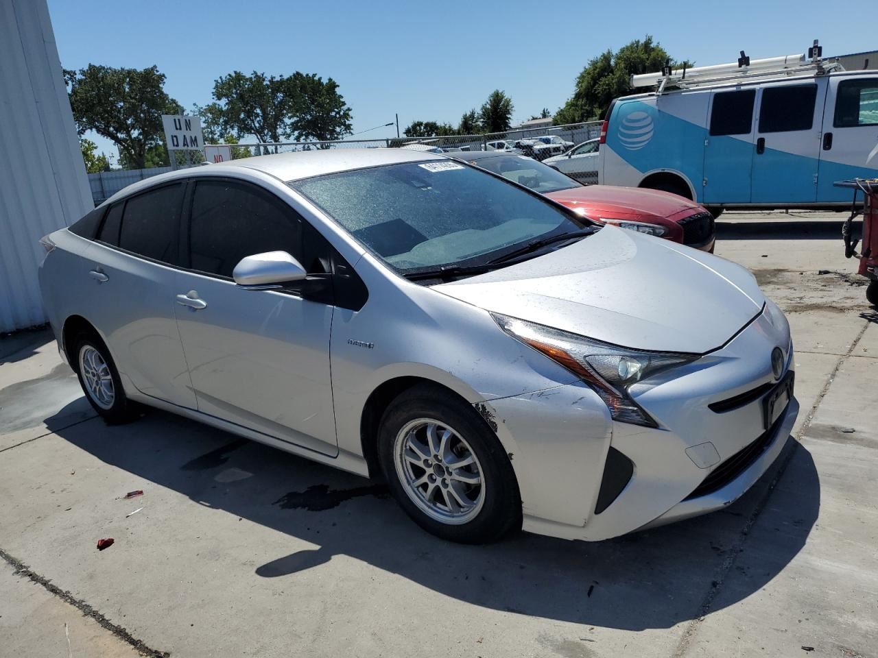 REAR INTERIOR VIEW MIRROR OEM 16-22 TOYOTA PRIUS 1YR WRNTY - Image 5