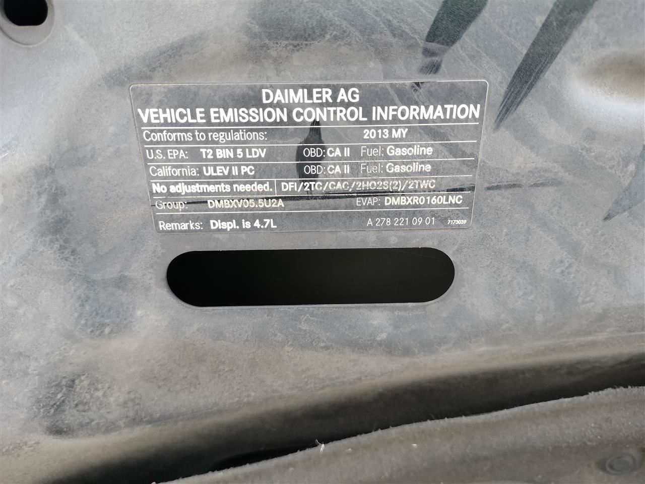 DASH WIRE HARNESS OEM 2013 MERCEDES-BENZ CLS550 - Image 5