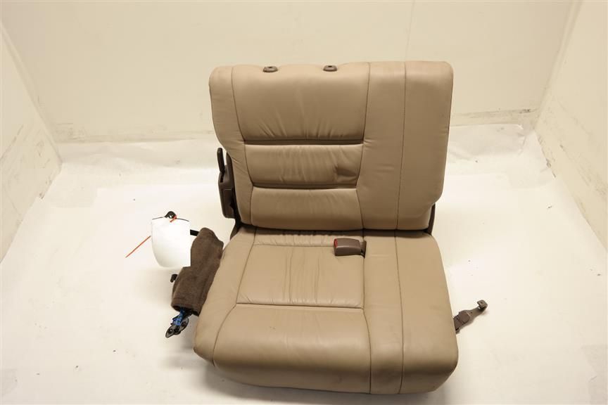 1997 TOYOTA LAND CRUISER TAN PASSENGER THIRD ROW LEATHER SEAT | eBay