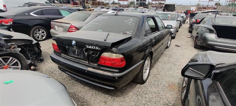 Black   Driver Left Rocker Panel Moulding 51718242715 Fits 1995-2001 BMW 740IL OEM - Image 3
