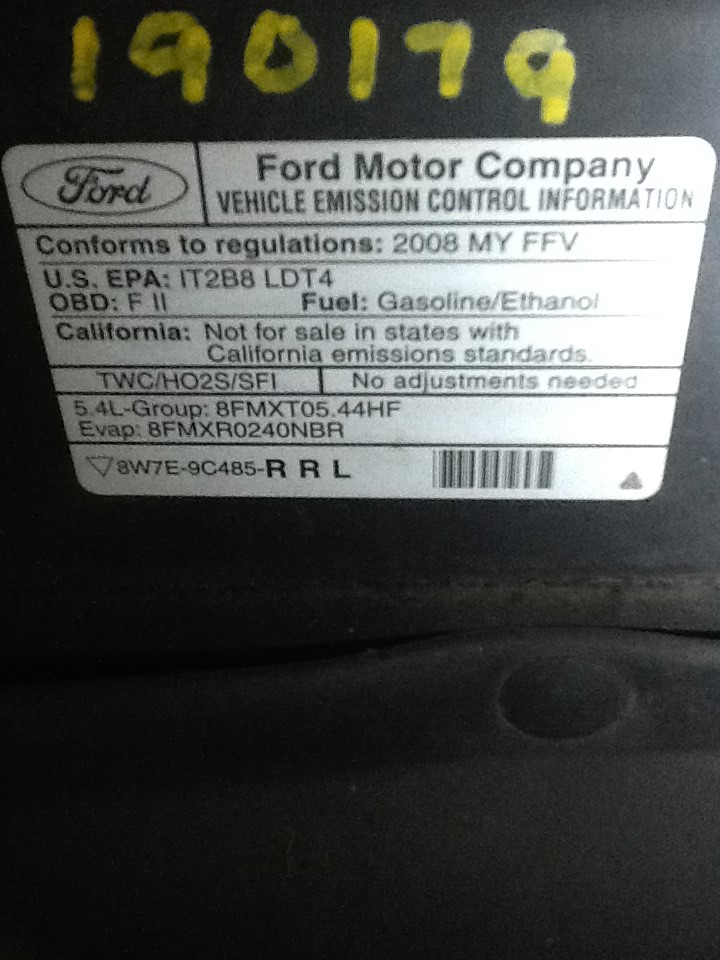 Used 2007 Ford F150 Front Body Bumper Assembly, Front Lower (bar)