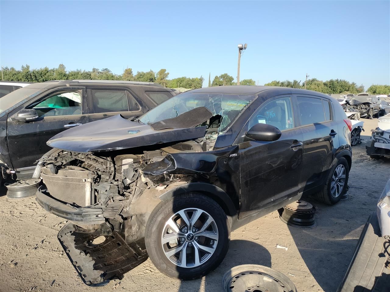 PASSANGER ROOF AIR BAG 850203W500 2010-2016 KIA SPORTAGE - Image 3