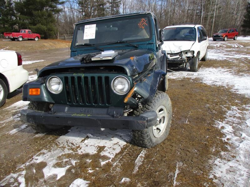 Used 2002 Jeep Wrangler Glass And Mirrors Side View Mirror Left M