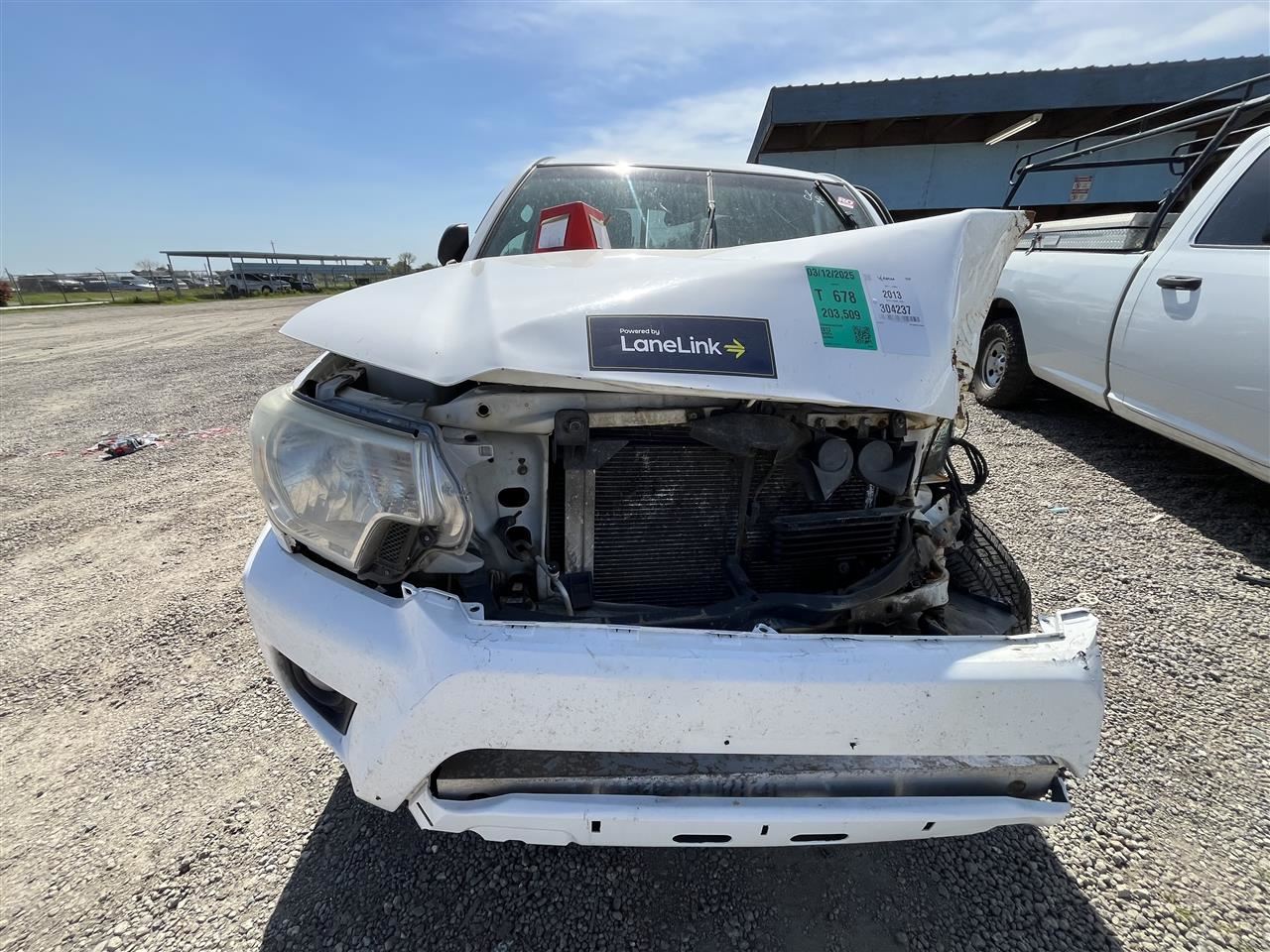 PASSENGER FRONT REINFORCEMENT BRACKET ONLY OEM 2023 TOYOTA TACOMA 5202504010 - Image 4