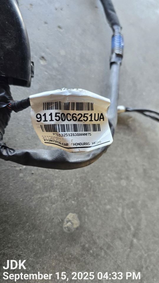 DASH WIRE HARNESS OEM 2019 KIA SORENTO 91150C6251 - Image 3