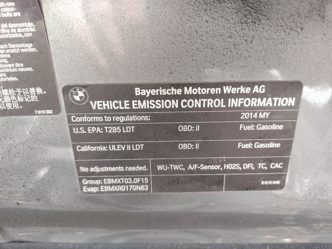 PASSANGER DASH AIR BAG 72129252311 2014-2018 BMW X5 - Image 5