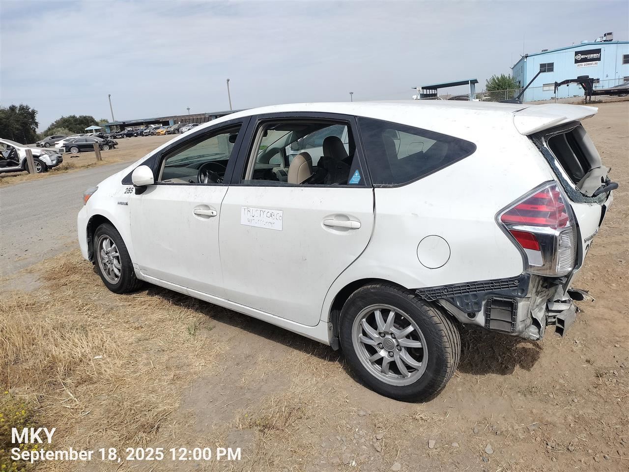 DASH WIRE HARNESS 8214647B40 2015 TOYOTA PRIUS V - Image 5