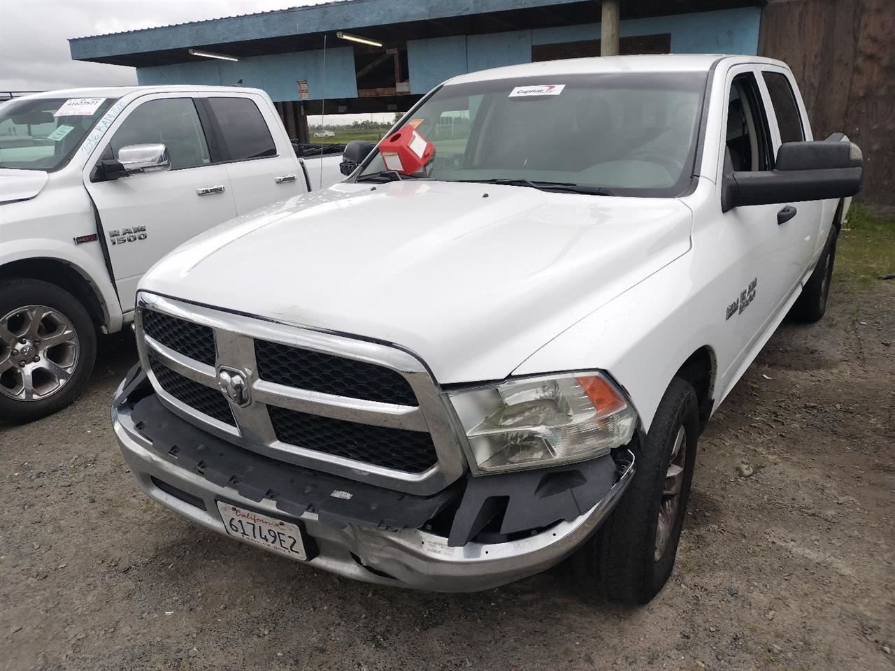 LEFT GRY FRONT HEADREST OEM 2017 DODGE RAM1500 - Image 2