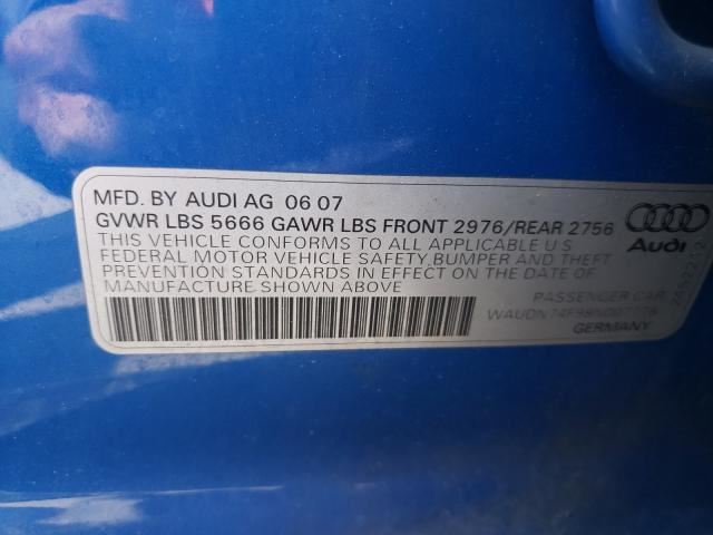 Power Brake Booster AWD 5.2L 4F1612107C Fits 2007-2011 Audi S6 C6 OEM - Image 5