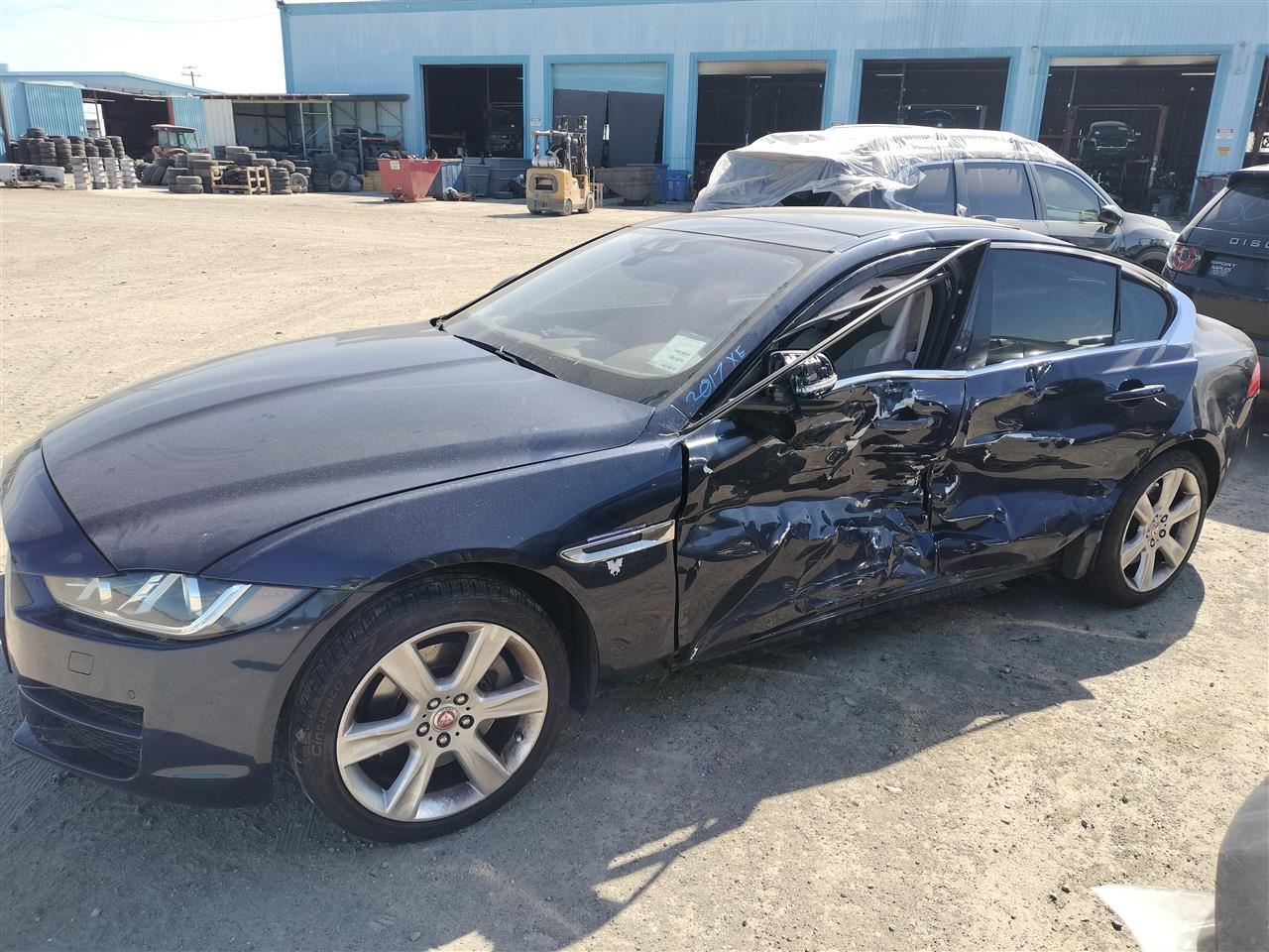 BLUE DECKLID TAILGATE OEM 17-19 JAGUAR XE - Image 5