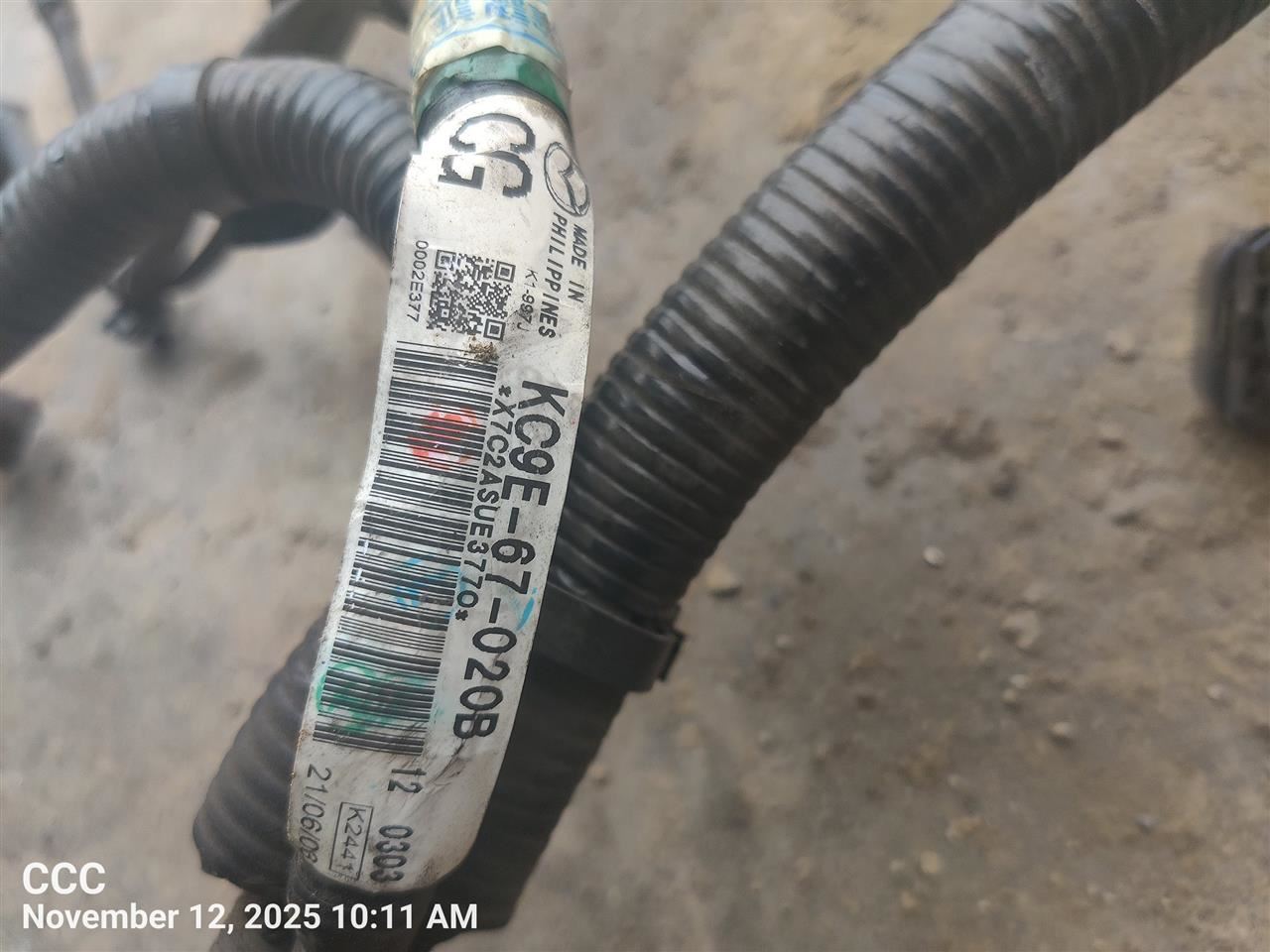 MAZDA 6 2021 Engine Wire Harness 7627064 - Image 2