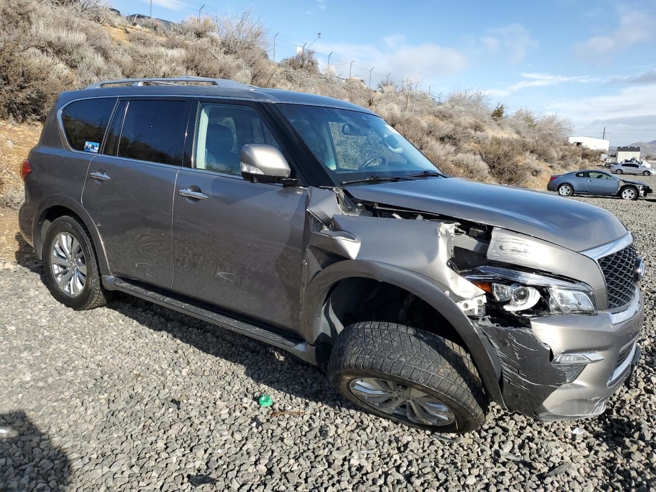 PASSANGER ROOF AIR BAG K85P05ZA0A 2015-2020 INFINITI QX80 - Image 5