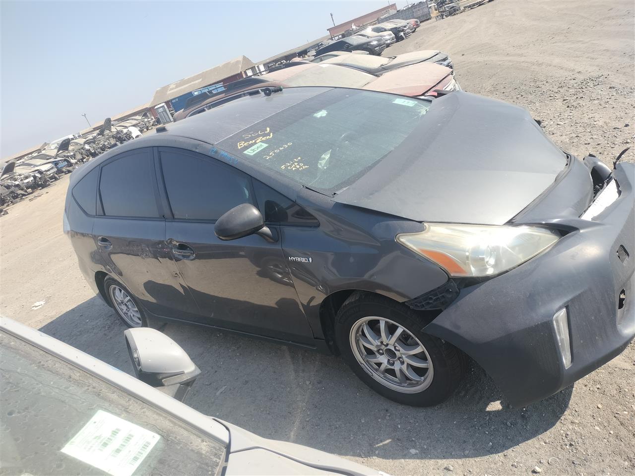 REAR INTERIOR VIEW MIRROR OEM 04-22 TOYOTA PRIUS 1YR WRNTY - Image 3