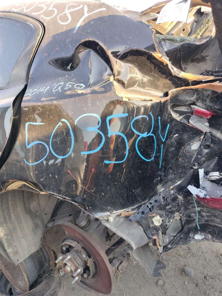 RIGHT FRONT SEAT BELT OEM 14-17 INFINITI Q50 868844HB0A - Image 5