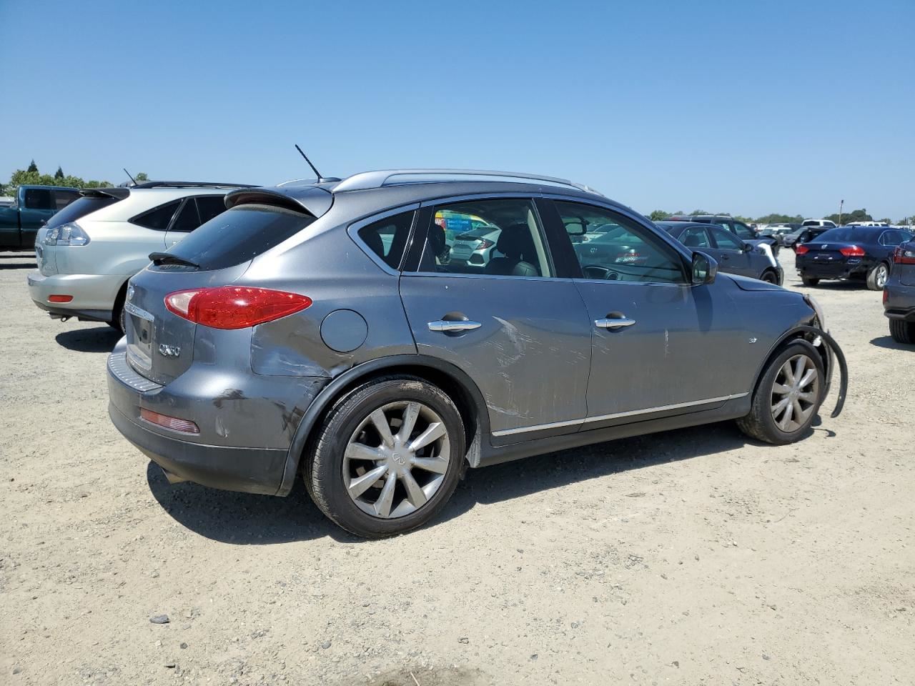LEFT BLK REAR HEADREST OEM 2014 INFINITI QX50 - Image 4