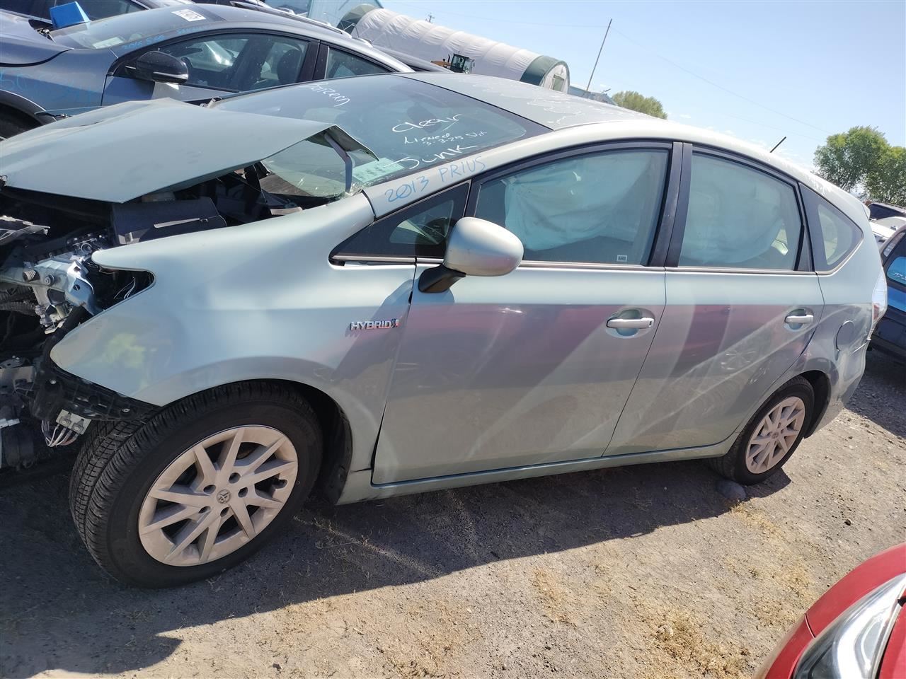 RIGHT FRONT WIPER ARM OEM 2013 TOYOTA PRIUS V - Image 2