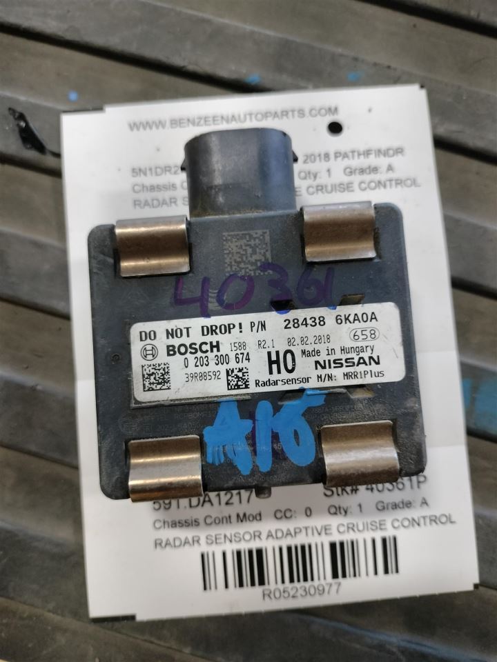 CHASIS CONTROL MODULE OEM 2018 NISSAN PATHFINDR 1YR WRNTY 28438 6KAOA - Image 2