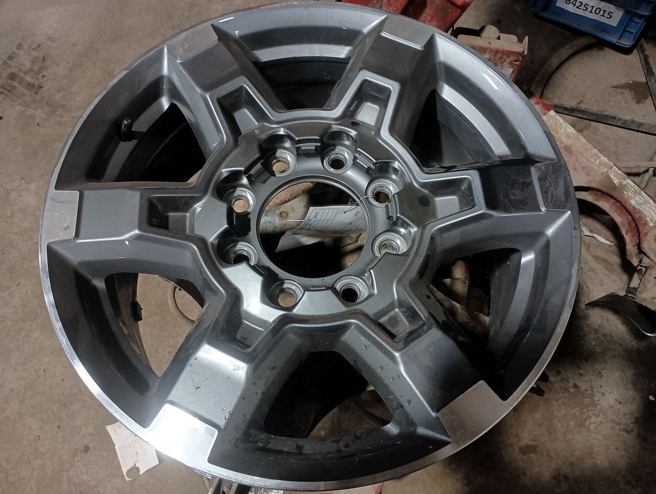 Aluminum 20x8.5 8x180mm Wheel 87839696 For 24-25 Sierra 2500