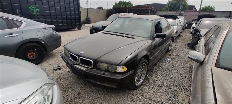 Black   Driver Left Rocker Panel Moulding 51718242715 Fits 1995-2001 BMW 740IL OEM - Image 5