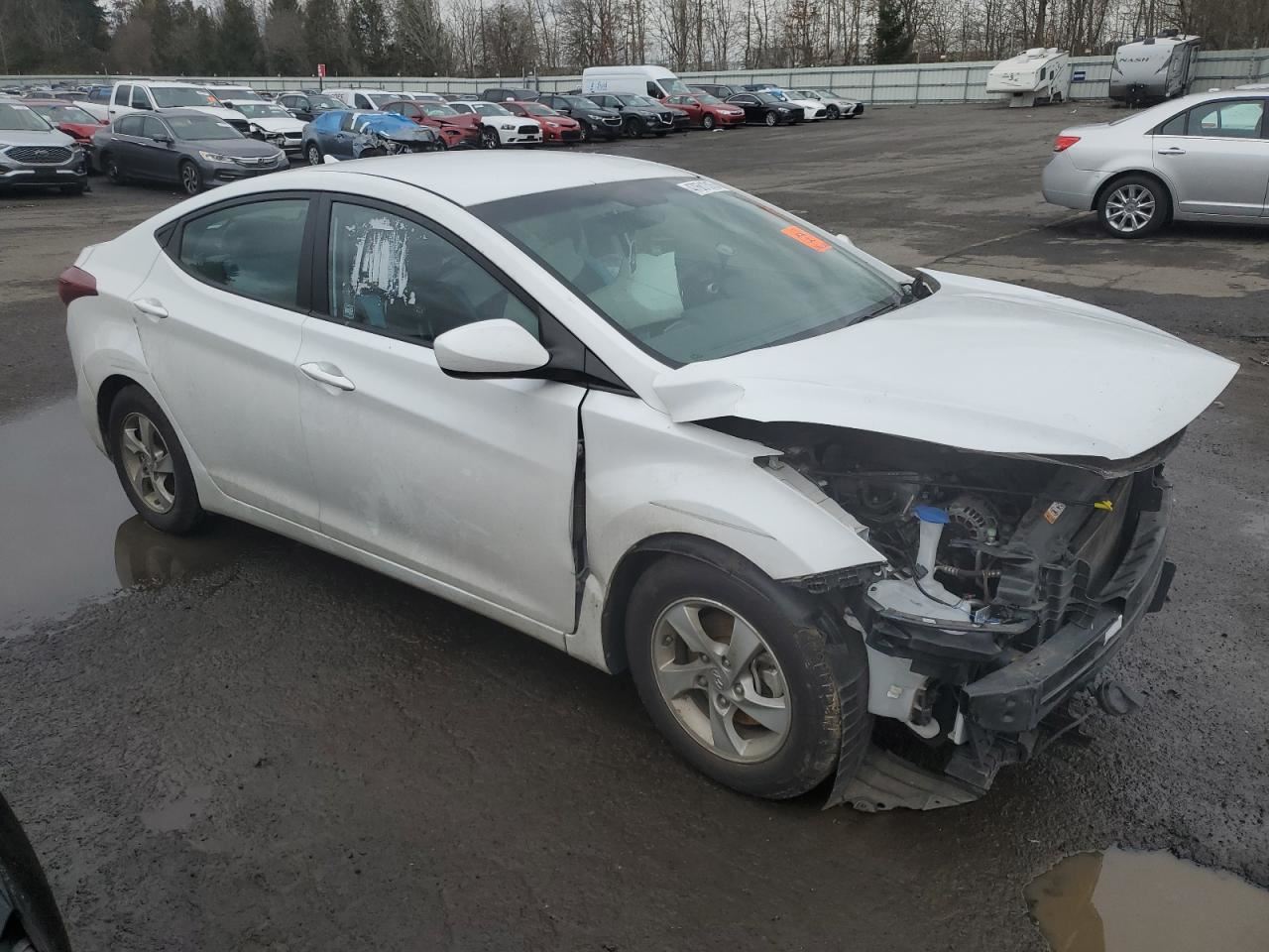 WHT DECKLID TAILGATE OEM 14-16 HYUNDAI ELANTRA - Image 4